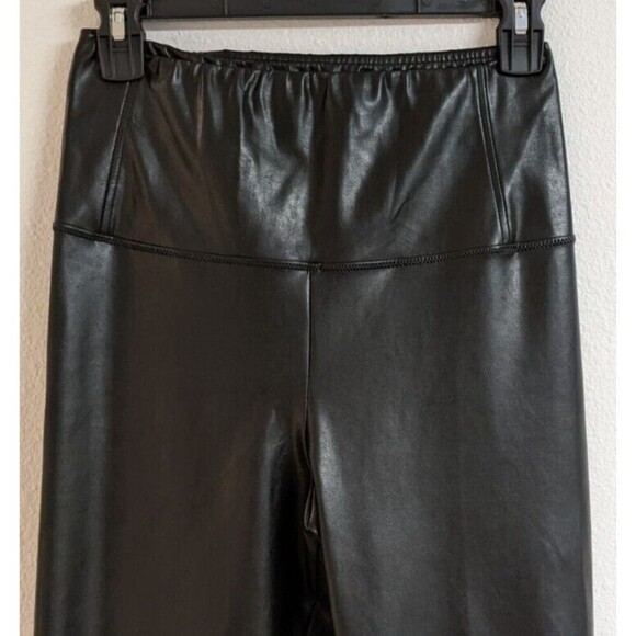 Wilfred Free "Daria" Pant High-waisted UnReal Black Leather Leggings Medium - Picture 4 of 8
